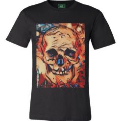 Multicolor Skull Mens T-shirt KH01