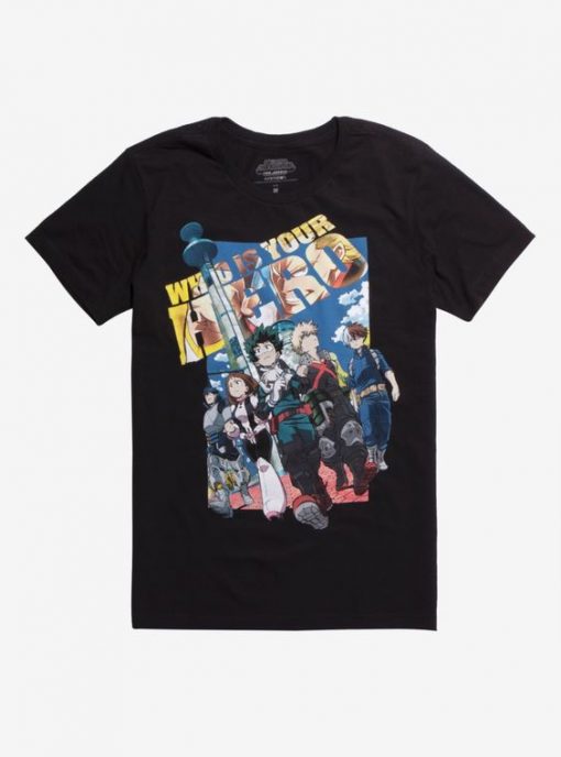 My Hero Academia Two Heroes Movie T-Shirt AD01