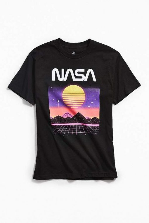 NASA Electro Landscape T-Shirt AV01