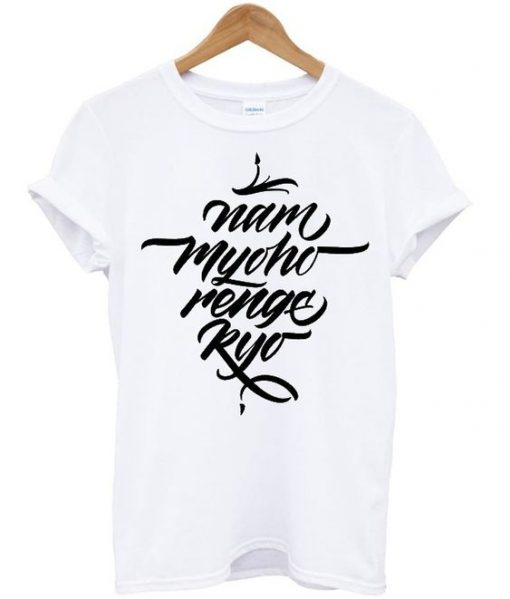 Nam myoho renge kyo t-shirt KH01