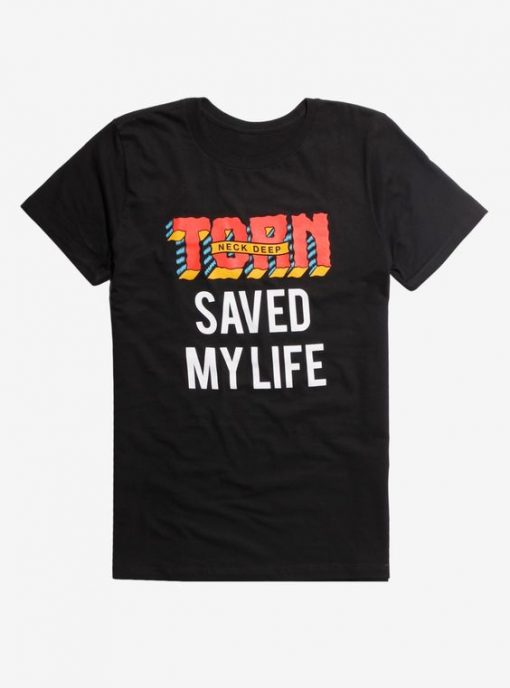 Neck Deep X Song's That Saved My Life T-Shirt DV01