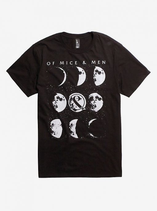 Of Mice & Men Moon Phases T-Shirt AD01
