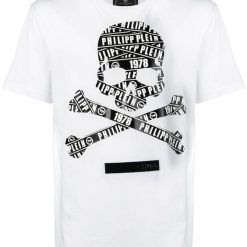 Philipp Plein logo skull T-shirt KH01