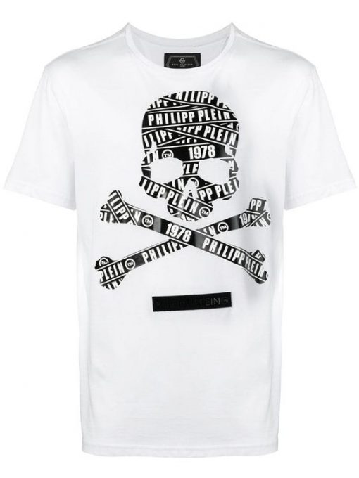 Philipp Plein logo skull T-shirt KH01