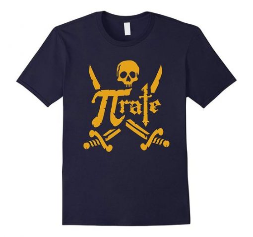 Pi Pirate T Shirt SR01