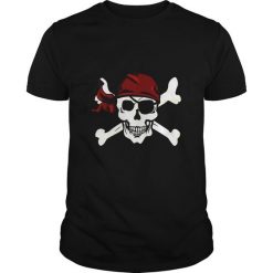 Pirate Skull T Shirt KH01