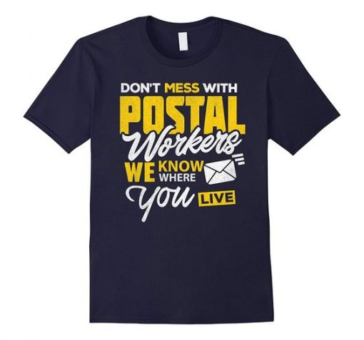 Postal Worker T-Shirt DS01