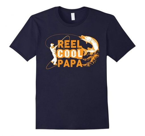 Real Cool Papa Fishing T Shirt SR01
