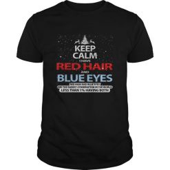 Redhead Blue Eyes Frontside T-Shirt DV01