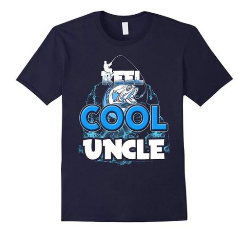 Reel Cool Uncle Fishing T-Shirt DS01