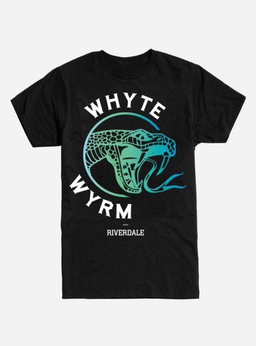 Riverdale Whyte WYRM Black T-Shirt DV01