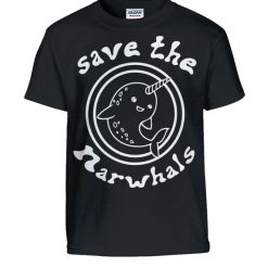 Save The Narwhals T-Shirt FR01