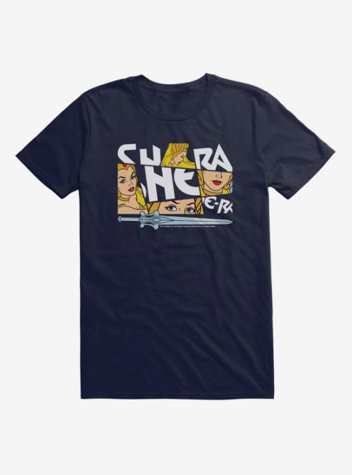 She-Ra Adora Collage Girls T-Shirt AD01