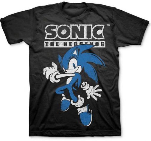 Sonic Jump Men's Graphic T-Shirt DS01