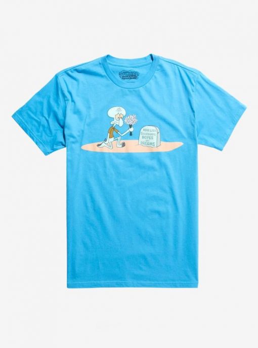 Squidward RIP Hopes T-Shirt AD01