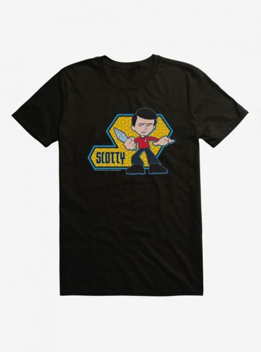 Star Trek Scotty Quogs T-Shirt AD01