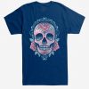 Sugar Skull Rose T-Shirt KH01