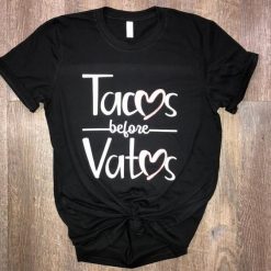 Tacos Before Vatos T-shirt ZK01
