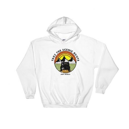 Take The Scenic Route Hoodie EL01
