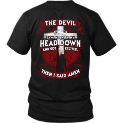The Devil saw me T-shirt DS01
