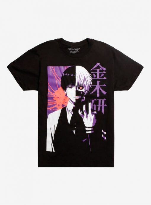 Tokyo Ghoul Kaneki Split Face T-Shirt AD01