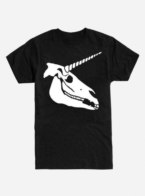 Unicorn Skull T-Shirt AD01