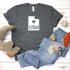 Utah State Home T-Shirt SN01