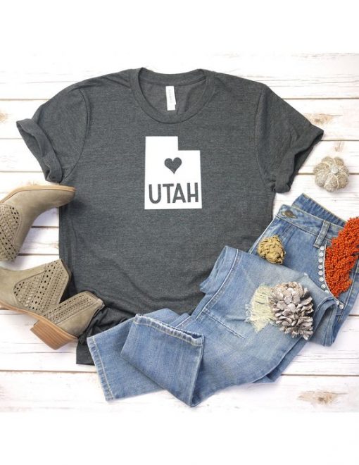 Utah State Home T-Shirt SN01