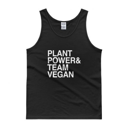 Vegan Mens Plant Power Tank Top DV01