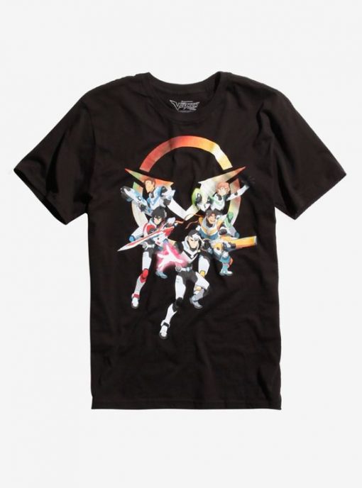 Voltron Legendary Defender Characters T-Shirt AD01