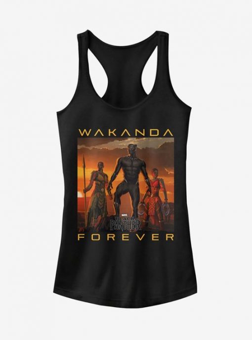 Wakanda Forever Girls Tank Top FD01
