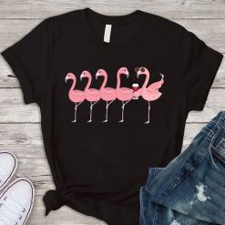Wine And Flamingo T-shirt FD01