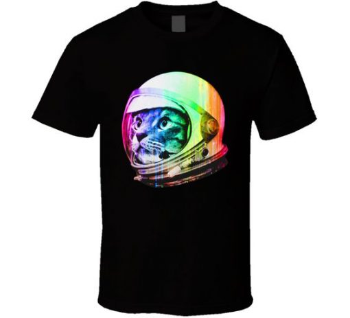 Astronaut Space Cat T Shirt SR01