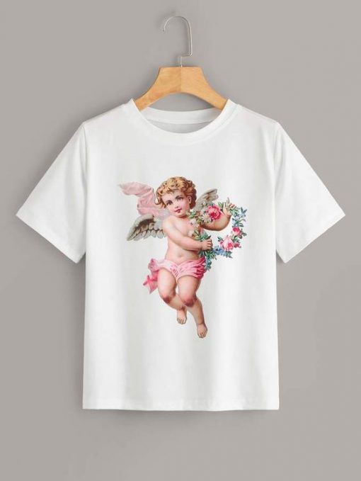 Baby Angel Print Tee SR30