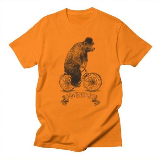 Bears On Bicycles T-Shirt EL29