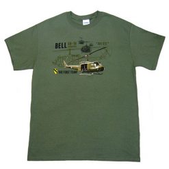 Bell UH-1 Huey The First Team T-shirt FD01
