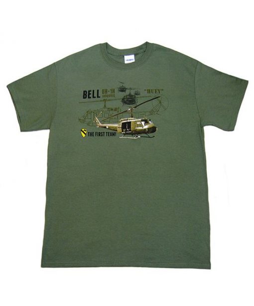 Bell UH-1 Huey The First Team T-shirt FD01