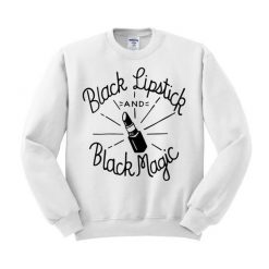 Black Lipstick Sweatshirt SR30