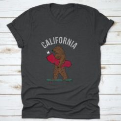 California Bear Skateboard T-Shirt EL01