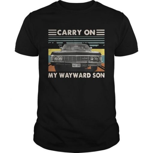 Carry On Vintage T Shirt SR01