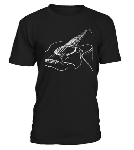 Christmas Dj Music For Guitar T-Shirt EL01