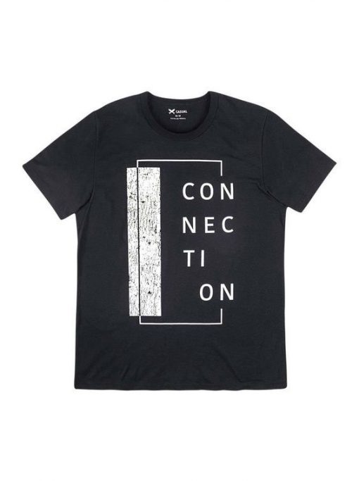 Connection Black T-Shirt VL29