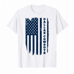 Cowboys football Dallas Fans USA Flag T-Shirt Fd01