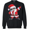 Dabbing Santa Sweatshirt AI01