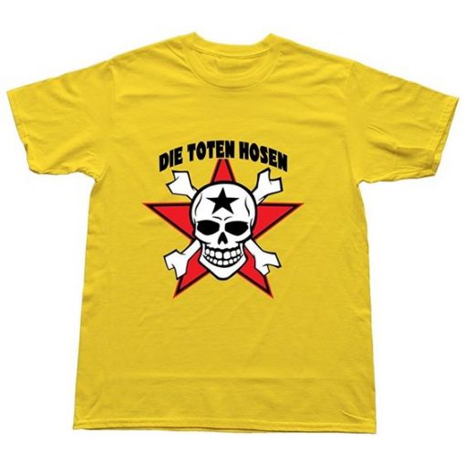 Die Toten Hosen Design Yellow Tshirt EL29