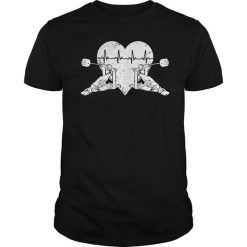 Drum Foot Pedal Heart Beat T-Shirt EL01