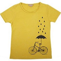 Emile Yellow Bicycle T-Shirt El29