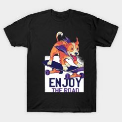 Enjoy The Road Skateboard T-Shirt EL01