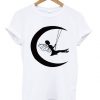 Fairy on moon print T Shirt SR30