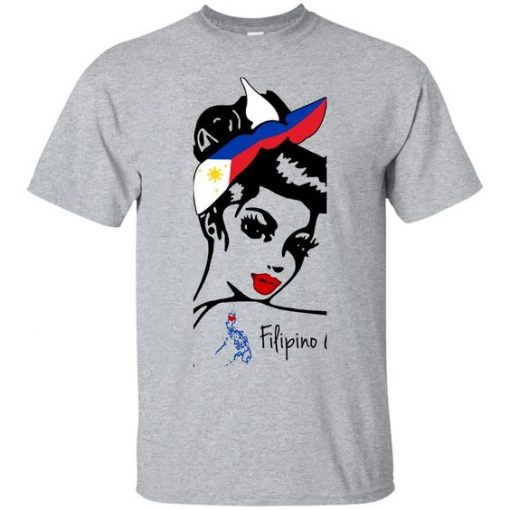 Filipino Girl T Shirt SR01